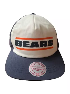 NEW Chicago Bears Hat Cap Snap Back Mitchell & Ness NFL Vintage  • $29.99