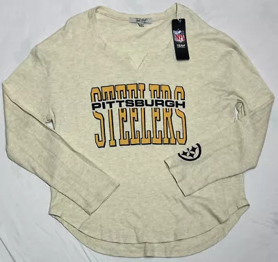 Ink God Of Los Angeles Women’s Thermal Steelers Shirt Size XL NWT • $22.99