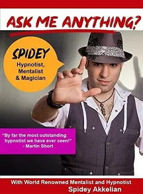 Ask Me Anything About Being A Mentalist Magician & Hypnotist WithWorld Renowned • $33.90