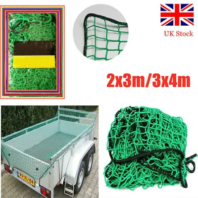 £16.49 • Buy Heavy Duty Cargo Net Strong Safety Netting Truck Skip Climbing Trailer Nets UK