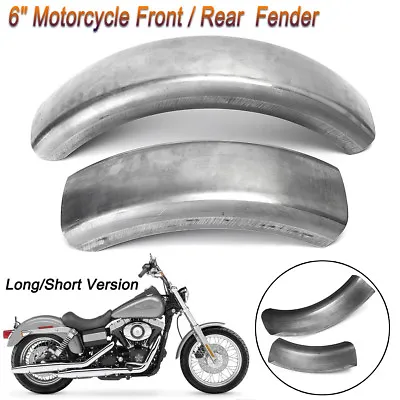 Steel Motorcycle Splash Guard Short / Long Front Rear Fender For Harley • $39.99