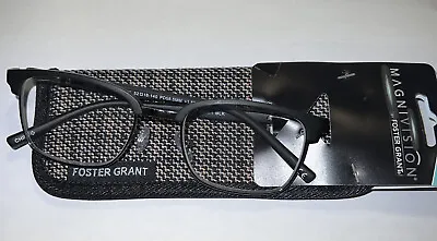 +1.50 Reading Glasses Magnivision By Foster Grant Alden W Soft Case • $16