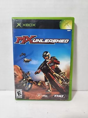 XBOX-MX Unleashed Microsoft Xbox 2004 CIB Complete Manual Game Disc Motorcycle • $11.95