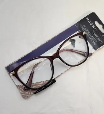 Foster Grant Reading Glasses 53[]16-140 PD62mm NS0522 Alianna Win +1.00 ~ +3.25 • $19.88