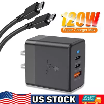 Max 120W Super PD USB-C Fast Wall Charger For Motorola Moto G Play G Power 2024 • $11.99