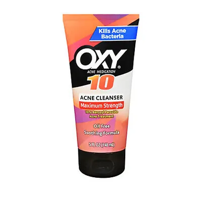 Oxy Acne Medication Maximum Action Advanced Face Wash 5 Oz By Oxy • £18.34