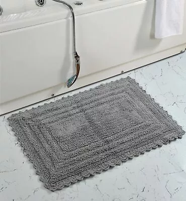 Luxurious Bath Mat | Cotton Reversible Bathroom Mat/Rug | Super Soft Extra A... • $27.44