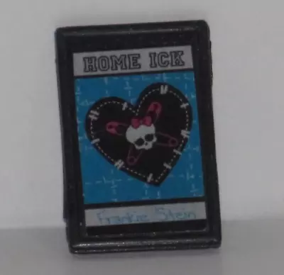 Monster High Doll Frankie Stein Home Ick Journal Book Accessory • $5