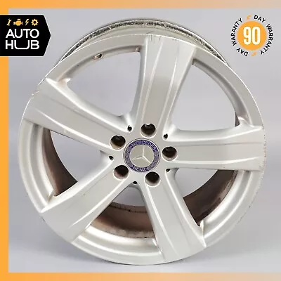 Mercedes W221 S550 CL550 8.5 X 18 18  Factory Wheel Rim Silver 2214015102 OEM • $190.90