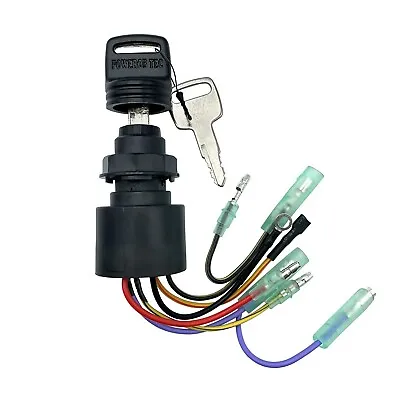 Boat Ignition Switch With Key Replacement For Mercury Mariner Outboard Motor ... • $32.90