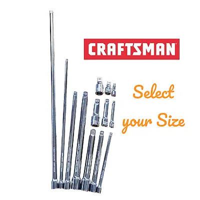 NEW Craftsman Extension Bar 1/4  3/8  1/2  In. Drive 1.5  To 20  Socket Ratchet • $6.95