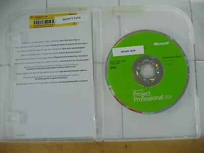 Microsoft Project 2010 Professional Licensed For 2 PCs Full English =BRAND NEW= • $249.95