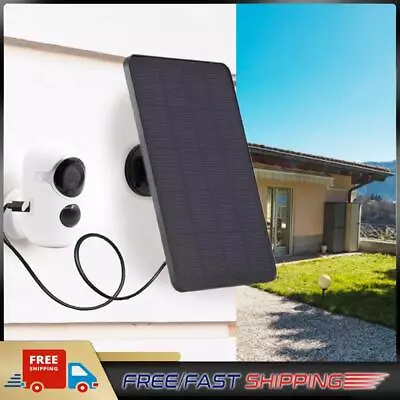 Monocrystalline Solar Panel Micro USB/Type-C Solar Panel Charger Wall Mount • £15.83