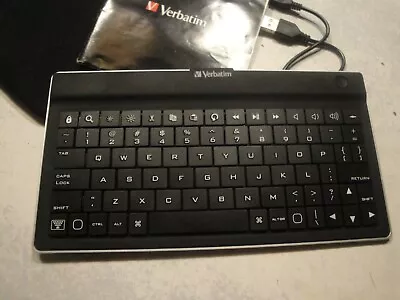 Vertatim Ultra-Slim-Bluetooth Rechargeable Wireless Keyboard New • $16.99