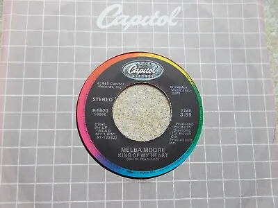 Melba Moore King Of My Heart / I Can't Believe It Us 45 Capitol Modern Soul • £1.99