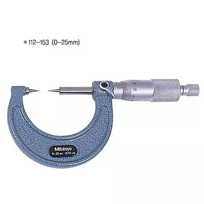 [New] Mitutoyo / 112-153 / Point Micrometers - Series 112 25mm Range • $248