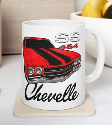 Chevrolet Chevelle SS 454 Big Block 1970 Muscle Car Mopar Coffee Mug • $13.95