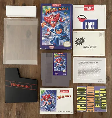 Nintendo NES Mega Man 5  C.I.B • $415