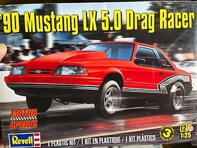 Revell 85-4195 1990 Ford Mustang LX 5.0 Drag Racer KIT 1/25 McM Niob • $23.88