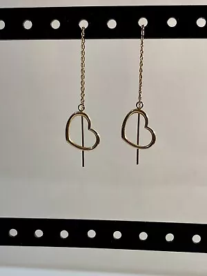 Vintage 14K Gold Threader Earrings  • $69.99