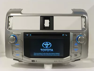 2014 - 2019 Toyota 4Runner OEM JBL GPS Navigation Gracenote HD XM Radio 86100-35 • $468