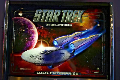 Stern * STAR TREK U.S.S. Enterprise LE (#317 Of 799) PInball Game With Topper !  • $20000