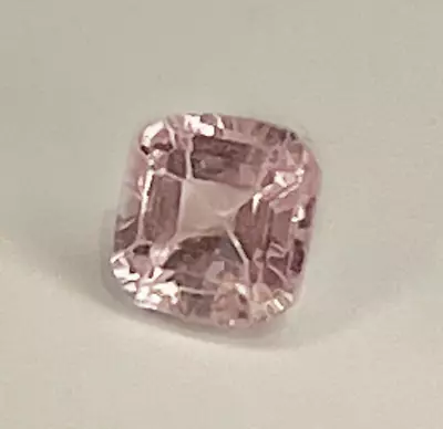 Baby Pink Cushion Sapphire Loose NATURAL NO HEAT Sapphire Pastel Pink Ring Stone • £774.67