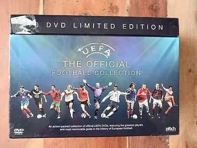 UEFA The Official Football Collection Limited Edition DVD Boxset 2012 • £9