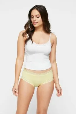 $6.37 • Buy Jockey Ladies Parisienne Boyleg Underwear Sizes 10 14 16 Colour Sunlight