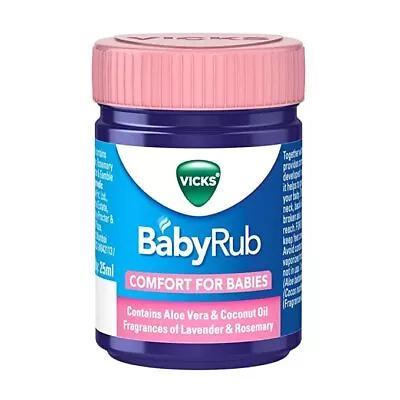 Vicks BabyRub 50ml Specifically For Babies  Soothe And Relax Select Size • $8