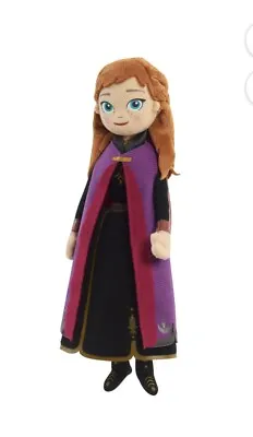 🎁 Disney Frozen 2 10  Anna Plush Doll New Cape Dress Soft Figure 🎁 • $11.50