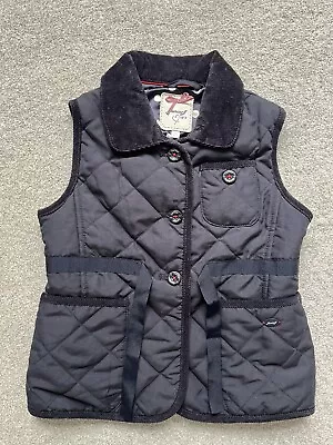 Jasper Conran Junior J Girls Navy Gilet Age 4-5 • £0.99