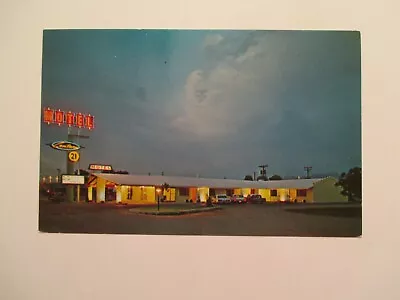 $5.99 • Buy Las Cruces New Mexico Postcard Century 21 Motel NM