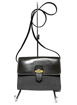 Vintage Christian Dior Shoulder Bag Leather Purse ☆From JAPAN0080 • $179.99