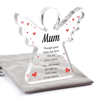 Mum Memorial Ornament In Loving Memory At Christmas Mum Dad Wife Sympathy Gift • £9.99