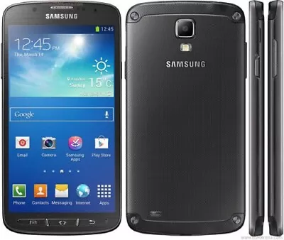  Samsung Galaxy S4 Active SGH-I537 - 16GB - Urban Gray AT&T Unlocked Smartphone • $99.95