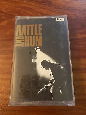 U2 Rattle And Hum Cassette Tape 1988 Island Records Alternative Rock  • $3.99