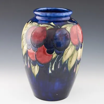 £2135 • Buy Large William Moorcroft Wisteria Plum Vase C1935