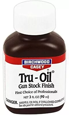 Birchwood Casey Tru-Oil Gun Stock Finish 3oz Bottle BC-23123 • $11.01