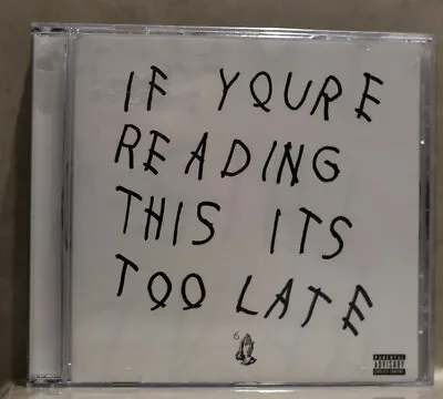 Drake If You’re Reading This It’s Too Late Cd • £3.99
