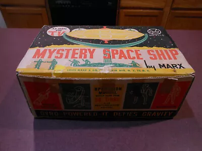 Vintage Marx Mystery Space Ship Toy Set • $20.99