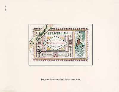 £12.20 • Buy DECORATIVE Typography And Print Design 1891 Graphic Pattern Exchange #E670