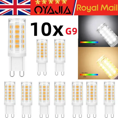 G9 LED Bulb Warm/Cool White 5W=40W G9 Halogen Capsule Light Bulbs Energy Saving • £5.49