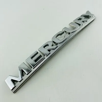 00 01 02 03 Mercury Sable Emblem Logo Letters Badge Trunk Rear Chrome OEM D9 • $15