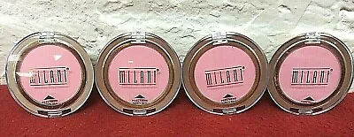 Milani Pressed Powder Blush # 06A Pink Craze 0.97 Oz Each 4 Pcs • $11.86