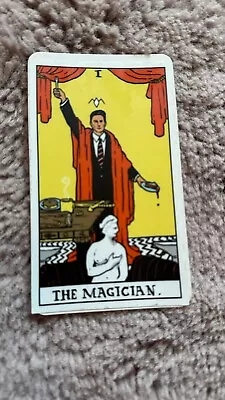 Twin Peaks The Magician Longs To See Signed Tarot Sticker Collectors Item • £20