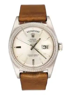 Rolex Day-Date 1803 Silver Dial Mens Watch • $10498.95
