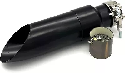 Radiant Cycles Shorty GP Exhaust Muffler 03-04 Ninja Zx636 Baffle Bundle Black  • $74.99