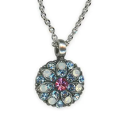 Necklace Pendant By Mariana Banana Split Coll. Guardian Angel Rose Aquamarin... • $90