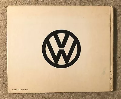 Vintage 1967 VW Volkswagen Bug Hardcover Dealer Book  Think Small  • $9.99